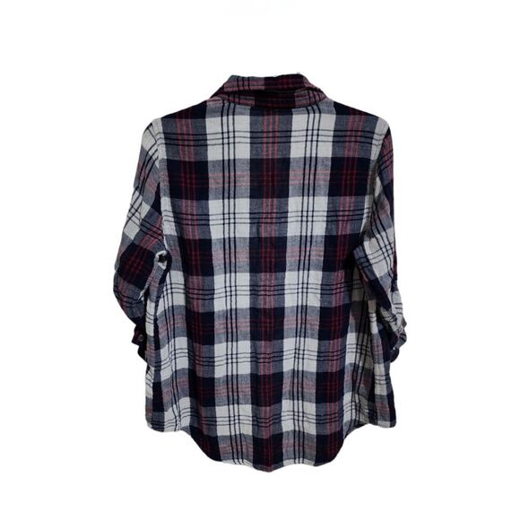 Hydraulic Plaid Top - Picture 2 of 3